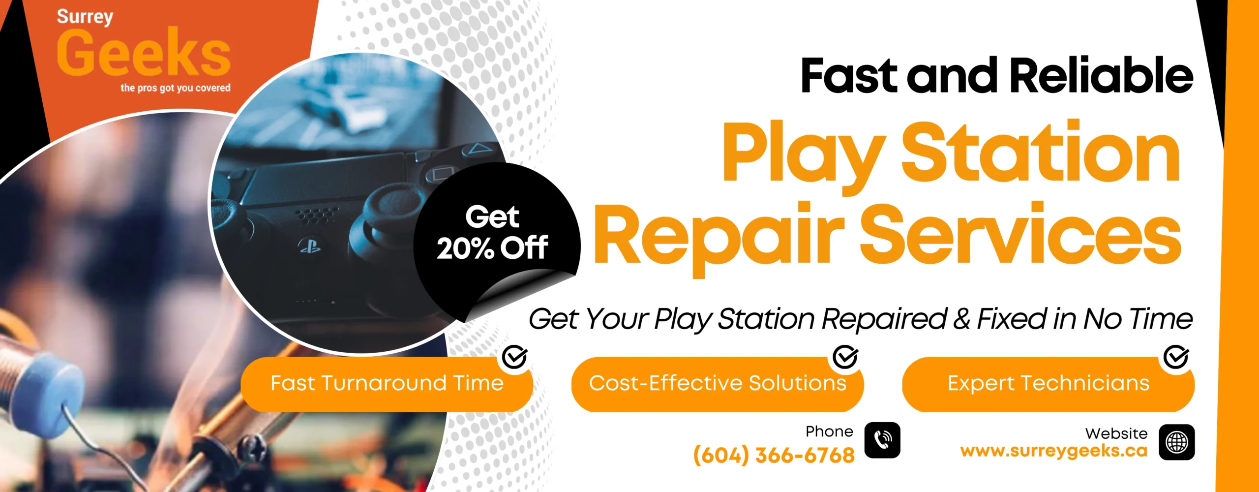 PlayStation PS4 Repair | Experts | Near You | Surrey